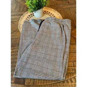 Glen Plaid Professional Pants